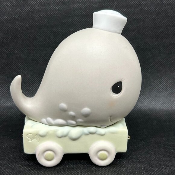 PRECIOUS Moments “May Your Birthday be Mammoth” 10th Birthday Train figurine - Picture 2 of 3